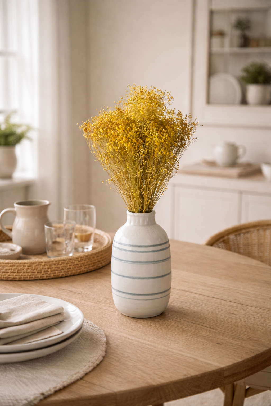 Broom Bloom Flores Secas