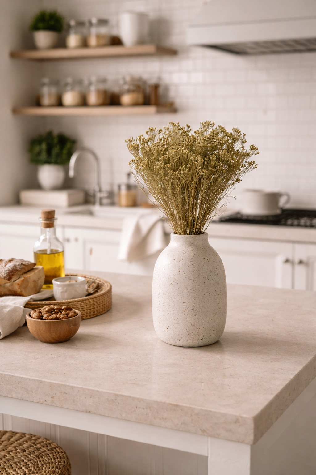 Broom Bloom Flores Secas