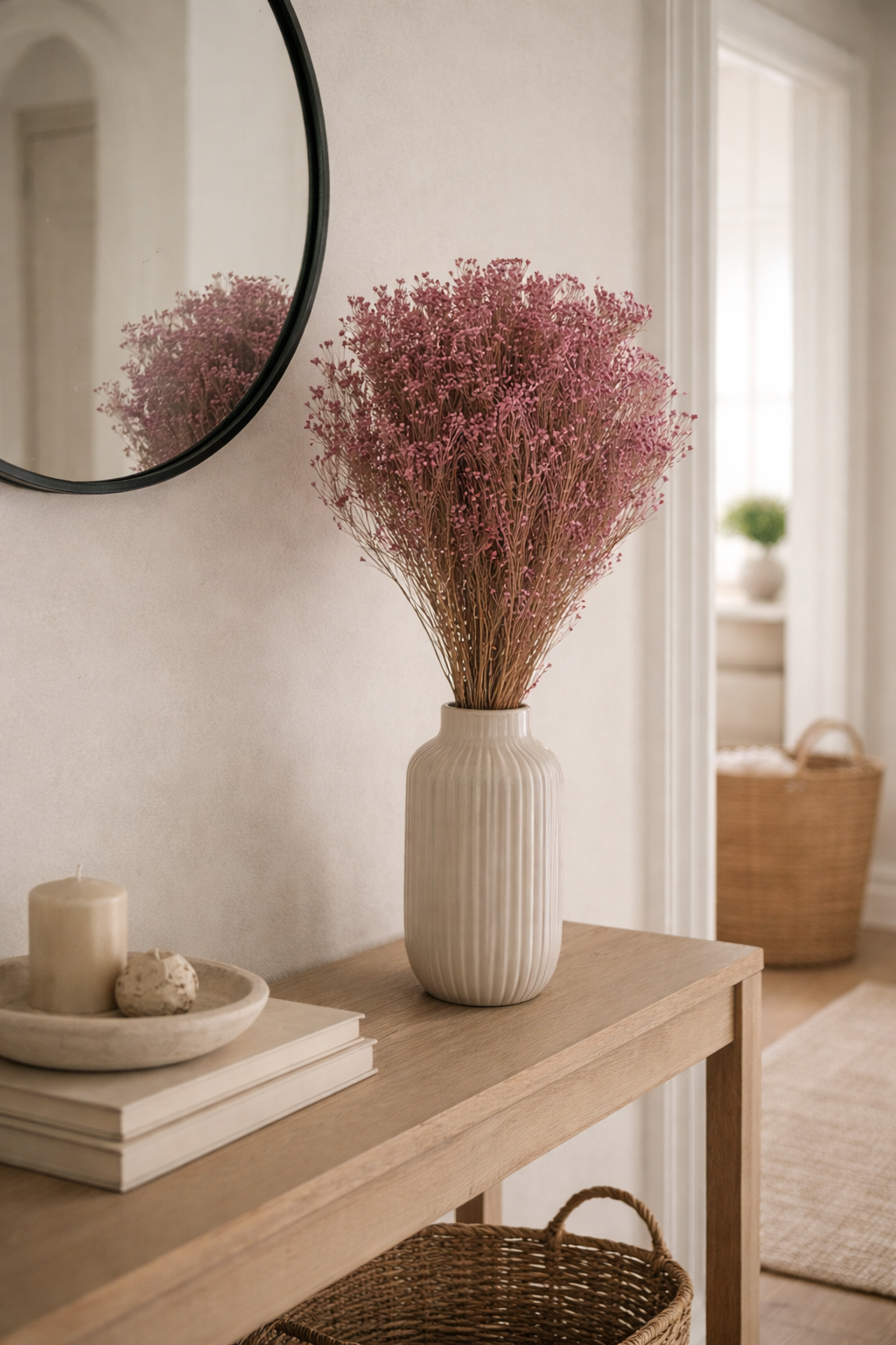 Broom Bloom Flores Secas