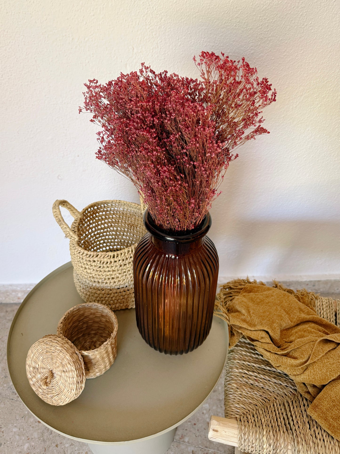 Broom Bloom Flores Secas